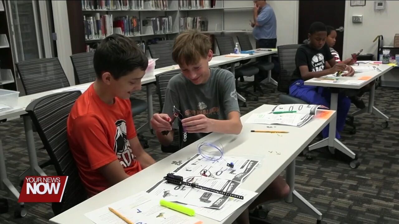 Lima Public Library sparks creativity in future innovators with electronics camp